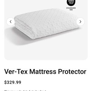 Edge White Mattress Cover